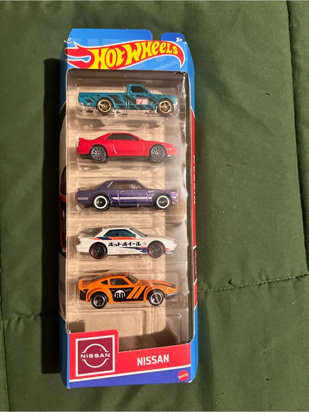 Nissan 5-Car Pack Hot Wheels